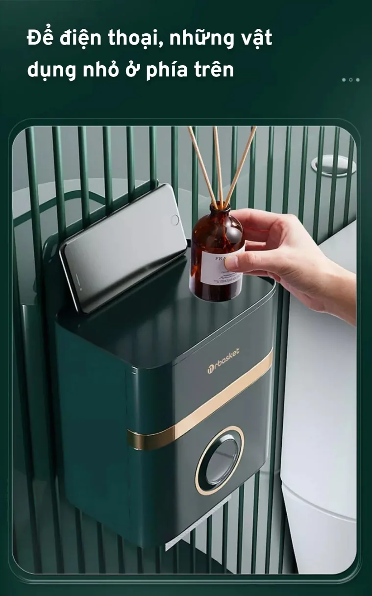 Thông tin Hộp Đựng Giấy Vệ Sinh Treo Tường - ảnh 8
