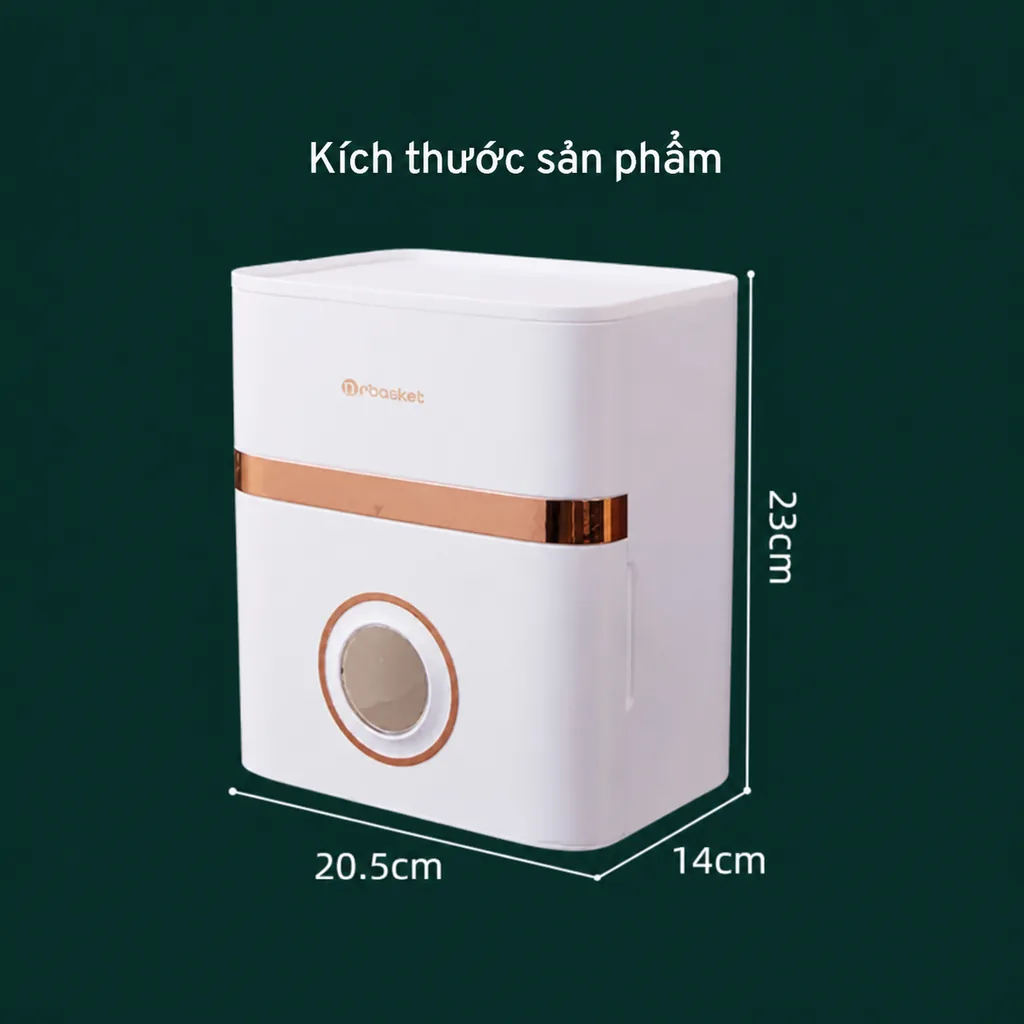 Thông tin Hộp Đựng Giấy Vệ Sinh Treo Tường - ảnh 9